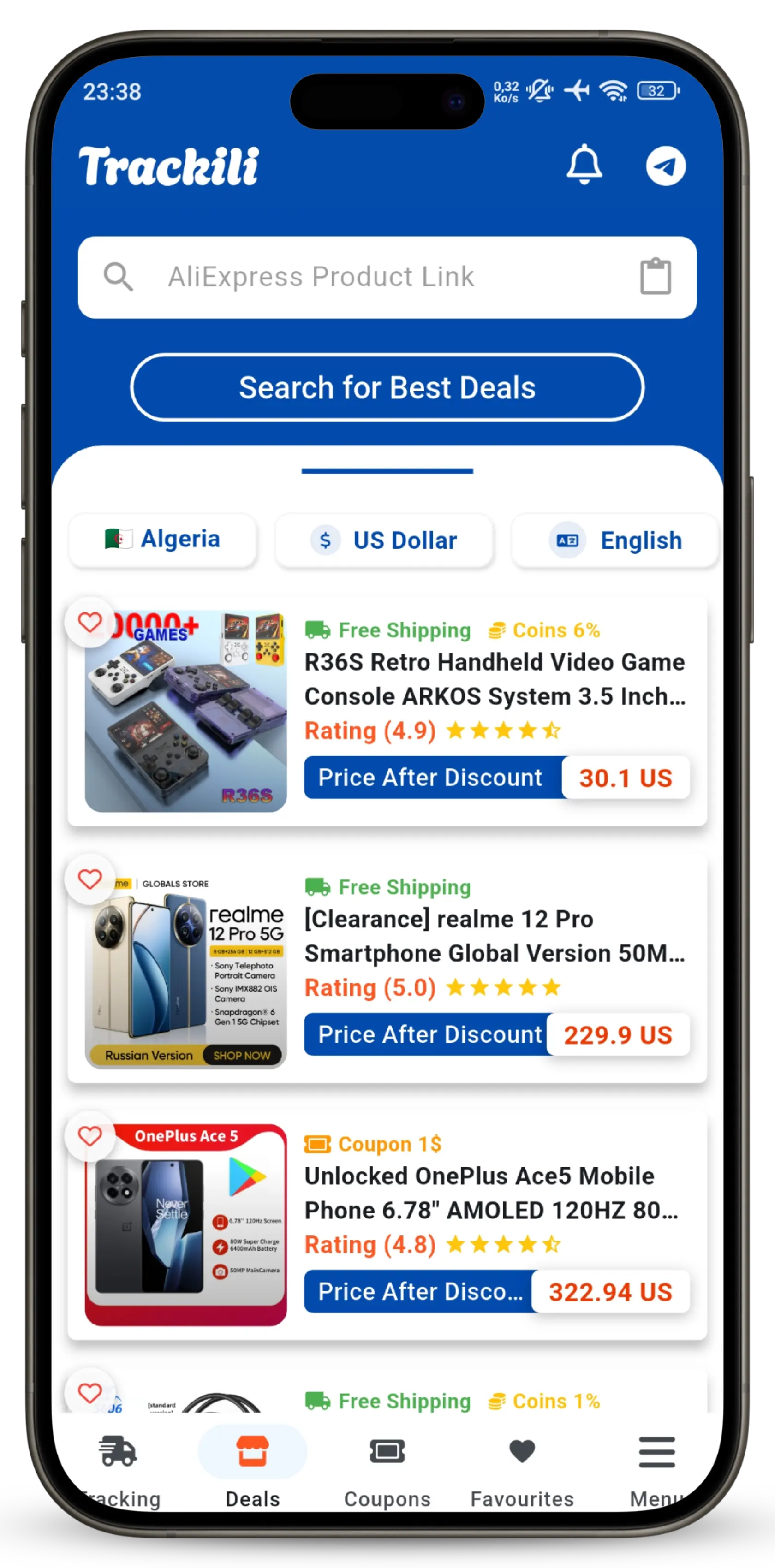 Daily Deals and Offers